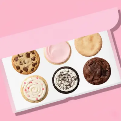 Crumbl Cookies 6 pack box prices and flavors